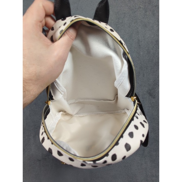 Jessica Simpson Camille Backpack Purse Snow Leopard Animal Print Vegan Leather - Picture 5 of 9